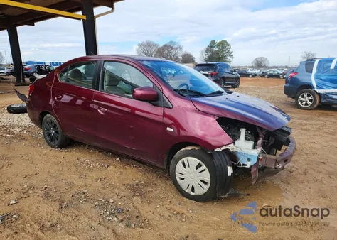 2019 Mitsubishi Mirage G4 Es из США, поврежденный, VIN ML32F3FJ6KHF11375